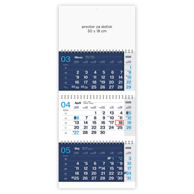 3-DELNI POSLOVNI S SPIRALO