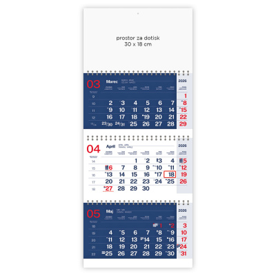 3-DELNI POSLOVNI S SPIRALO