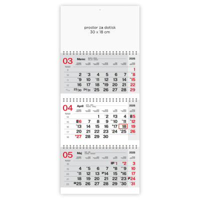 3-DELNI POSLOVNI S SPIRALO