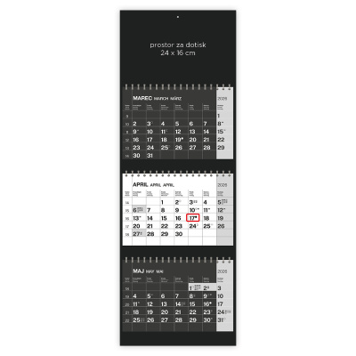 3-DELNI BARVNI S SPIRALO