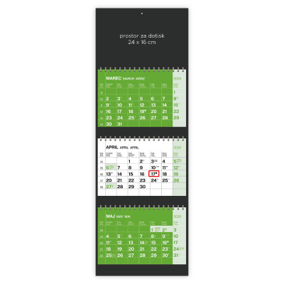 3-DELNI BARVNI S SPIRALO