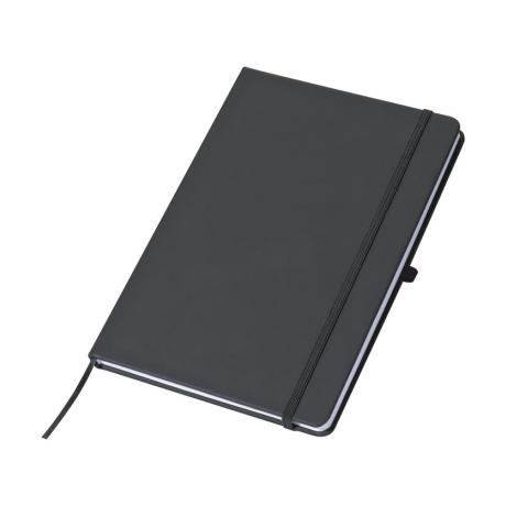 A5 beležka s trdnimi platnicami in gumijastim trakom