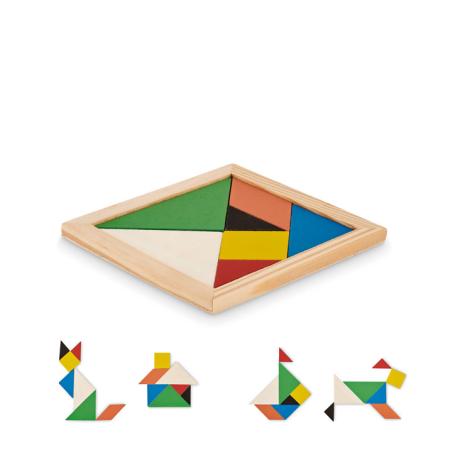 Lesena igra tangram