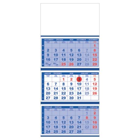 TRIDELNI LEPLJEN s perforacijo